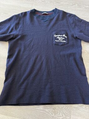 Christian Dior Pinstripe Atelier Pocket T-shirt